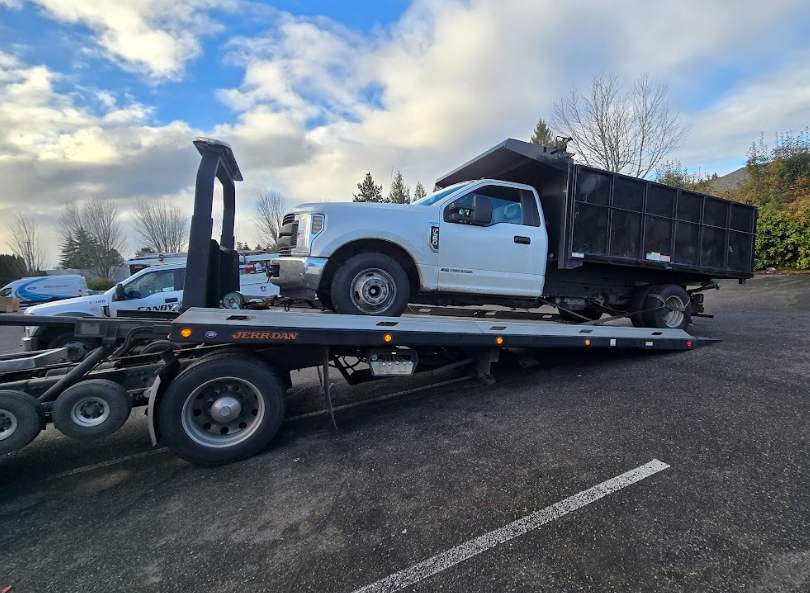 Affordable Car Towing LLC tow truck and roadside service vehicle in Portland